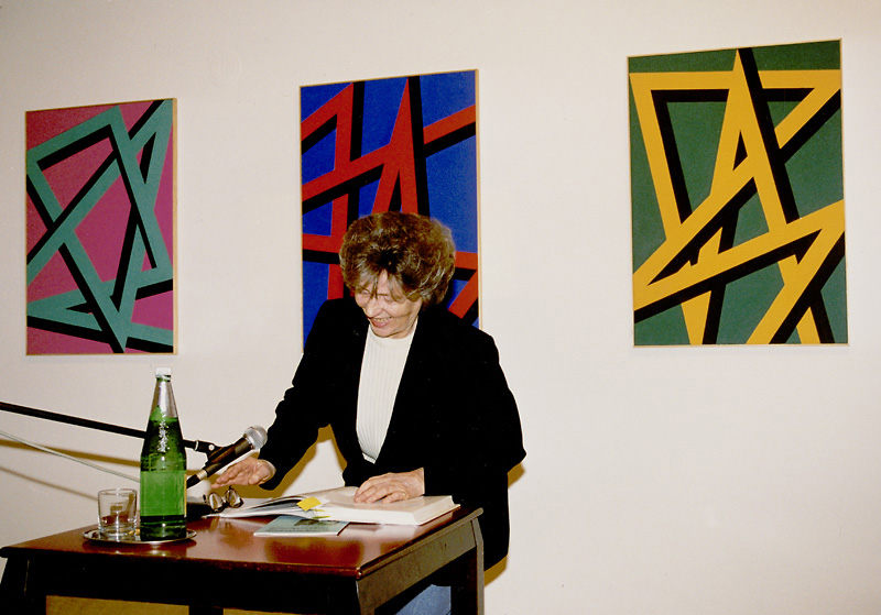 Bei der Lesung von ihrem Buch: Was man nicht sagen darf, 2005